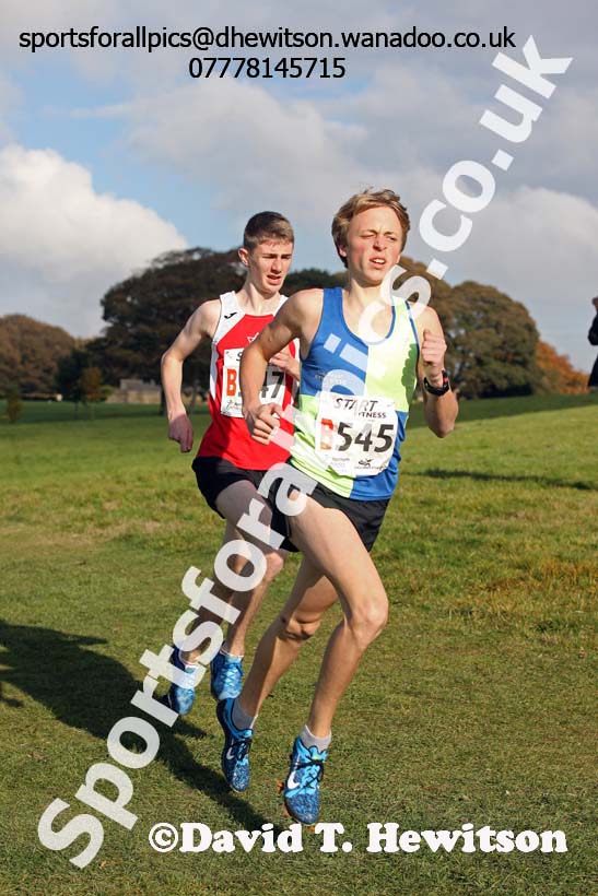 Mens under-17s Northern Cross Country Relays. Photo: David T. Hewitson/Sports for All Pics